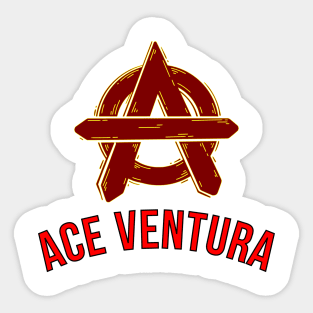 ace ventura Sticker